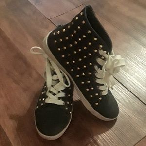 Studded sneakers